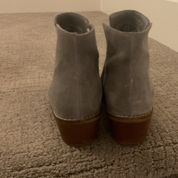 COLE HAAN Grand OS Signature Grey Suede Ankle Bootie - Picture 5 of 7